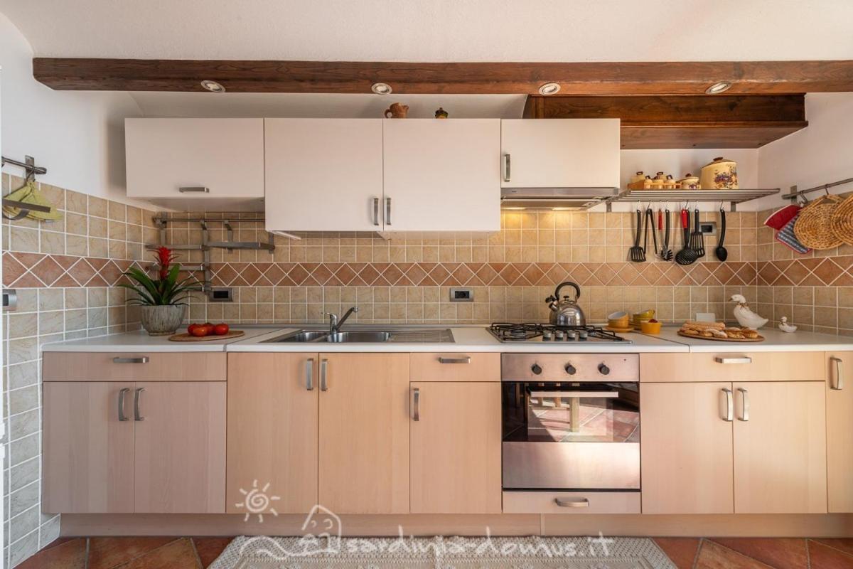 Casa Con Vista Mare Villa Cala Gonone Buitenkant foto